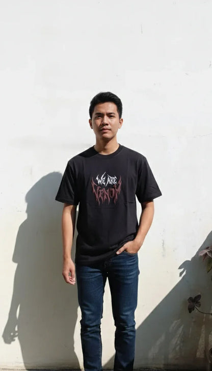 Oversized Drop Shoulder T-Shirt for Effortless Style and Comfort - Rawvein